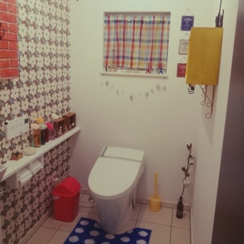 トイレのインテリア実例