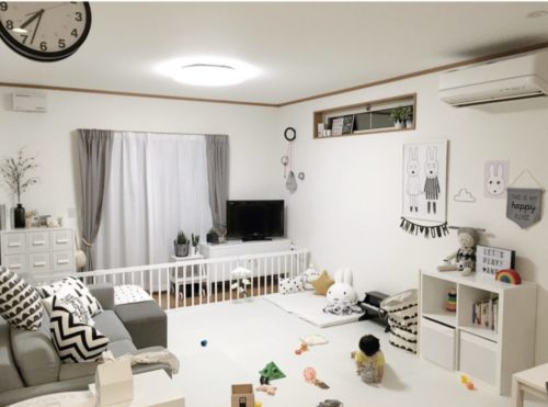 赤ちゃんの部屋のインテリア実例