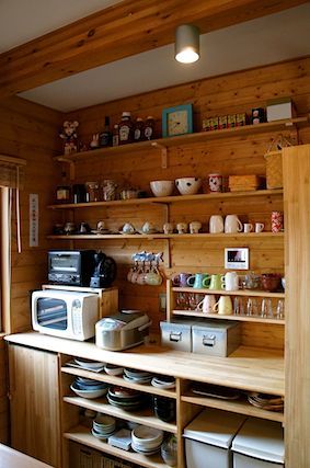 見せる収納 キッチンのインテリア実例7例 食器の収納やほこり対策のコツとは インテリアまとめサイト Luv Interior