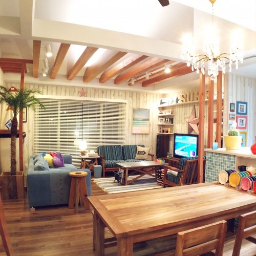 ロンハーマン風のインテリアをdiy 作り方や実例は インテリアまとめサイト Luv Interior