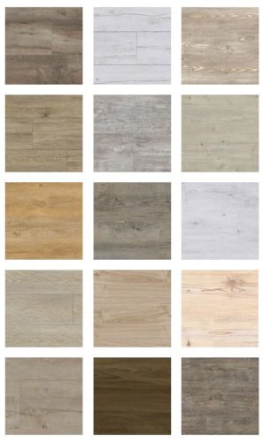 Selectie van onze houtlook pvc vloeren! Bestel 6 GRATIS stalen op onze website. Meer vloerenborden zien? Volg ons 'Floor boards' bord. Iedere week een nieuw bord! Vloernamen van boven naar onder: Rij 1: Lugano Forest XL, Light Muscade, Light pecan, Desert oak, Lugano light XL Rij 2: White pecan, Loft grey, Grey pecan, Fresh oak, Brown java oak Rij 3: Cove grey, Cream pine, White oak, Natural ash, Vintage grey: