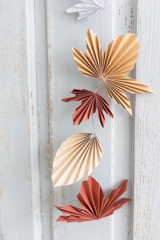 季節のインテリアに使える折り紙の飾り付けは？