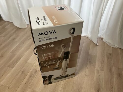 MOVA(ムーバ) K30 MIX水拭き＆コードレス掃除機が届いた！