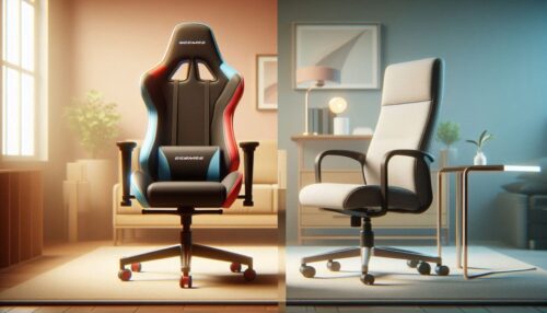 ゲーミングチェアとオフィスチェアの違いとは