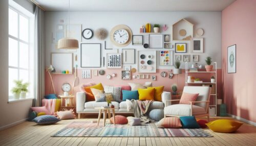 カラフルなインテリアが子どもっぽくなる原因