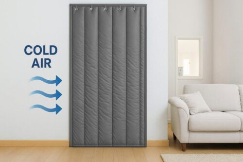 【注意点あり】100均の玄関カーテン防寒に潜む落とし穴