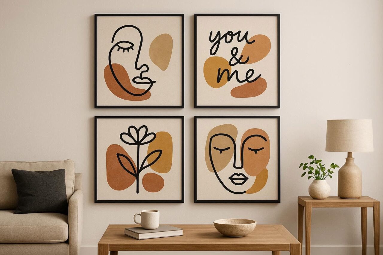 インテリアに合う「かわいい絵」の選び方｜部屋別・失敗しない飾り方も解説